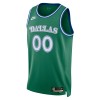 Dres Dallas Mavericks Prilagođeni Nike 2025-26 Classic Edition Zelena Swingman